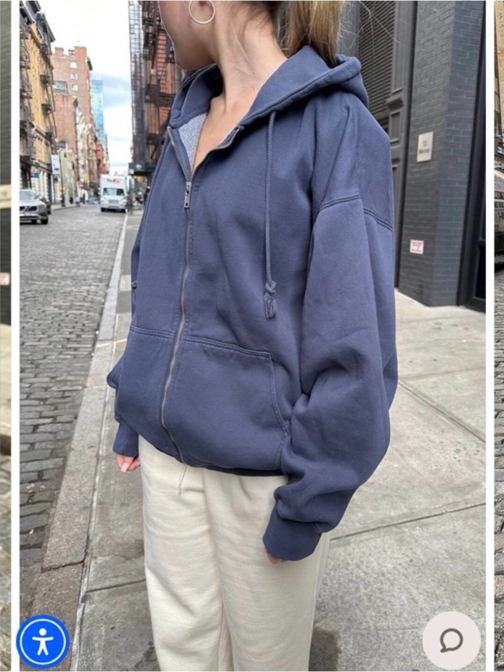 Brandy Melville Christy Hoodie - Picture 4 of 5